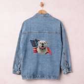 Patriotic Bulldog Denim Jacket Jeansjacke (Hangar)
