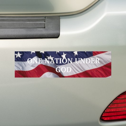 PATRiOTIC BUMBER STICKER Autoaufkleber (Auf Auto)