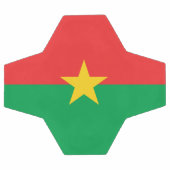 Patriotic Burkina Faso Flag Fußball (Flach)