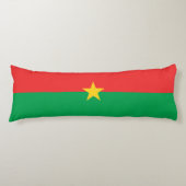 Patriotic Burkina Faso Flag Seitenschläferkissen (Vorderseite)
