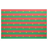 Patriotic Burkina Faso Flag Stoff (Fat Quarter (45,7 x 55,9 cm))