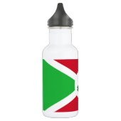 Patriotic Burundi Flag Edelstahlflasche (Links)