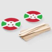 Patriotic Burundi Flag Fächer (Non-assembled)