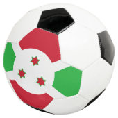 Patriotic Burundi Flag Fußball (Dreiviertel)
