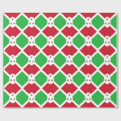 Patriotic Burundi Flag Geschenkpapier (Flach)