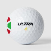 Patriotic Burundi Flag Golfball (Logo)