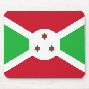 Patriotic Burundi Flag Mousepad