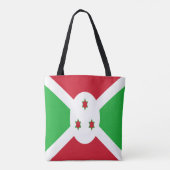 Patriotic Burundi Flag Tasche (Rückseite)
