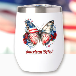 Patriotic Butterfly American Babe Name