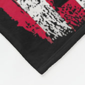 Patriotic Bysebyll 4. Juli Männer USA Fl Fleecedecke (Ecke)