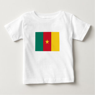 Patriotic Cameroon Flag Baby T - Shirt