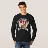 Patriotic CANADIAN ERNTEDANK God Bless Canada T-Shirt (Vorne ganz)