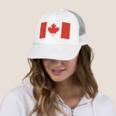 Patriotic Canadian Flag Trucker Hat Truckerkappe (Beispiel)