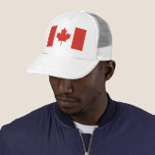Patriotic Canadian Flag Trucker Hat Truckerkappe (Beispiel)