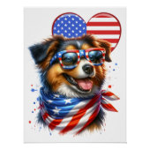 Patriotic Canine POSTER (Vorderseite)