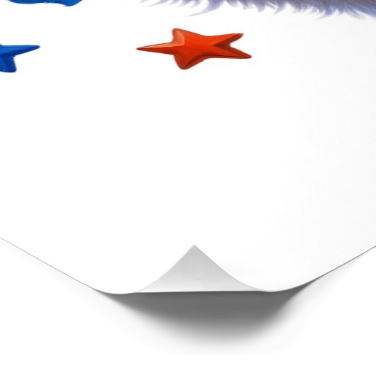 Patriotic Canine POSTER (Ecke)