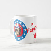 Patriotic Catahoula Kaffeetasse (Vorderseite Links)