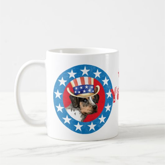 Patriotic Catahoula Kaffeetasse (Links)