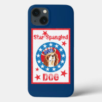 Patriotic Cavalier King Charles Spaniel