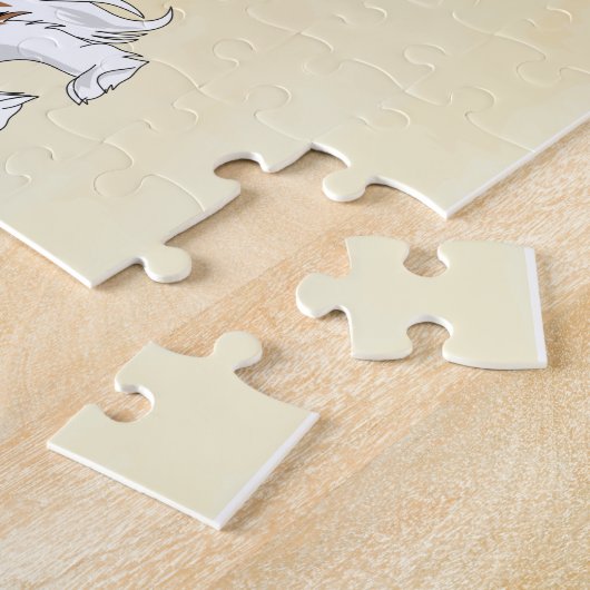 Patriotic Cavalier King Charles Spaniels Beach Puzzle (Seite)