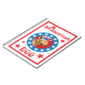 Patriotic Chessie Notizblock (Linke Seite)