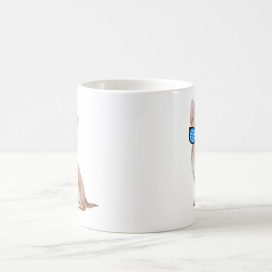 Patriotic Chihuahua Kaffeetasse (Mittel)