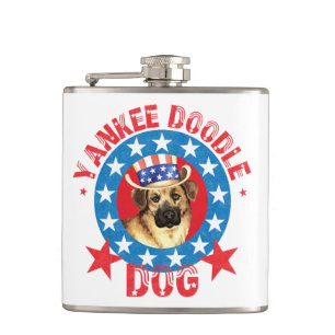 Patriotic Chinook Flachmann