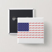 Patriotic Chooper Bike Button (Vorne & Hinten)