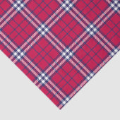 Patriotic Classic Plaid Seidenpapier (Ausschnitt)