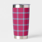 Patriotic Classic Plaid Thermobecher (Links)