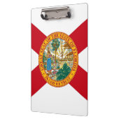 Patriotic Clipboard mit der Flagge Floridas, USA Klemmbrett (Links)