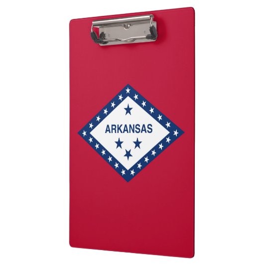 Patriotic Clipboard mit der Flagge von Arkansas, U Klemmbrett (Links)