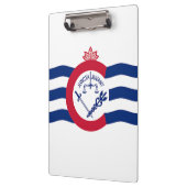 Patriotic Clipboard mit der Flagge von Cincinnati, Klemmbrett (Links)