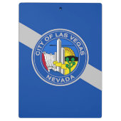 Patriotic Clipboard mit der Flagge von Las Vegas,  Klemmbrett (Rückseite)