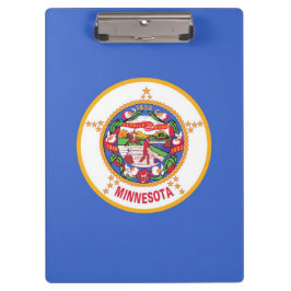 Patriotic Clipboard mit der Flagge von Minnesota,  Klemmbrett