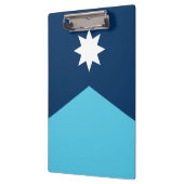 Patriotic Clipboard mit der Flagge von Minnesota, Klemmbrett (Links)
