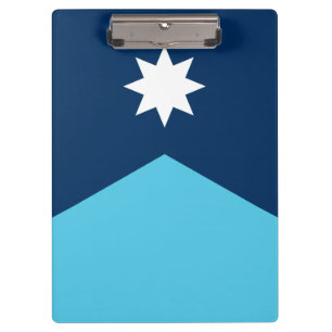 Patriotic Clipboard mit der Flagge von Minnesota,  Klemmbrett