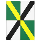 Patriotic Clipboard mit der Flagge von Monterey, U Klemmbrett (Rückseite)