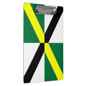 Patriotic Clipboard mit der Flagge von Monterey, U Klemmbrett (Rechts)