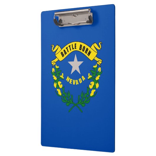Patriotic Clipboard mit der Flagge von Nevada, USA Klemmbrett (Links)