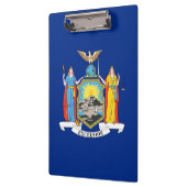 Patriotic Clipboard mit der Flagge von New York, U Klemmbrett (Links)