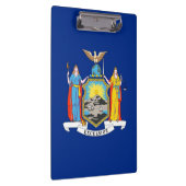 Patriotic Clipboard mit der Flagge von New York, U Klemmbrett (Rechts)
