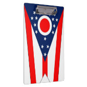 Patriotic Clipboard mit der Flagge von Ohio Staat, Klemmbrett (Rechts)