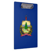Patriotic Clipboard mit der Flagge von Vermont, US Klemmbrett (Rechts)