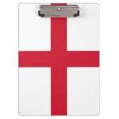 Patriotic Clipboard mit Flagge in England, Vereini Klemmbrett (Vorderseite)