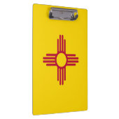 Patriotic Clipboard mit Flagge New Mexico, USA Klemmbrett (Rechts)