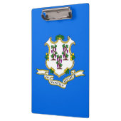 Patriotic Clipboard mit Flagge von Connecticut, US Klemmbrett (Links)