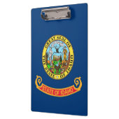 Patriotic Clipboard mit Flagge von Idaho, USA Klemmbrett (Links)