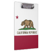Patriotic Clipboard mit Flagge von Kalifornien, US Klemmbrett (Rechts)