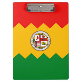 Patriotic Clipboard mit Flagge von Los Angeles, US Klemmbrett